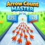 Arrow Count Master is a fast-paced arcade game where players direct arrows thru difficult gates, gather additional arrows, and amass the greatest crowd.
