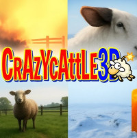 Crazy Cattle 3D is an indie battle royale game where you control a numbered sheep fighting in a chaotic arena to become the last survivor.
