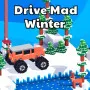 Drive Mad Winter is a winter-themed driving game that challenges your skills as you navigate a monster truck through obstacles to complete unique levels.