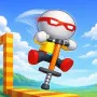 Pogo Masters is a fun physics-based arcade game where players use pogo sticks to bounce across difficult levels.