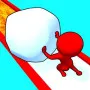 Snow Race 3D: Fun Racing is a super fun winter racing game where you control a snowball character to overcome other opponents to reach the finish line first!