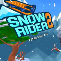 Snow Rider 2 is an exciting winter racing game where you will control a snowmobile down snowy slopes while dodging obstacles, collecting gifts and aiming for the longest distance possible.