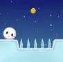 SnowBall Adventure is a fun 2D action-adventure game where you control a lively snowball rolling through icy terrain, overcoming obstacles and collecting snow star platforms to unlock new levels.