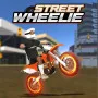 Street Wheelie is an exciting motorcycle racing game where you can show off your wheelie skills on endless roads