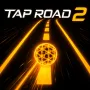 Players lead a rolling ball along limitless neon roadways with moving obstacles and sharp twists in Tap Road 2, a fast-paced arcade game.