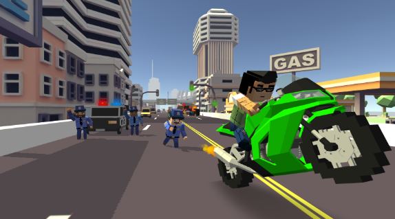 Blocky Rider